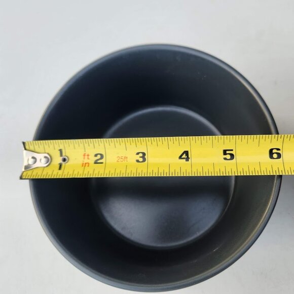 NEW Stone Lain Stoneware Round Bowl Dinnerware Gray Replacement Matte Minimalist - Picture 4 of 9